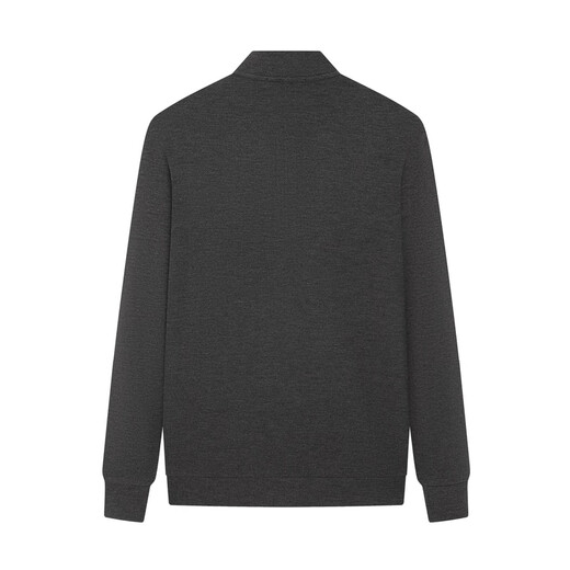 Qipai 7A Antibacterial 2A Anti-mite/Far Infrared Fever Men's Xinjiang Cotton Warm Half Cardigan Pullover Sweatshirt