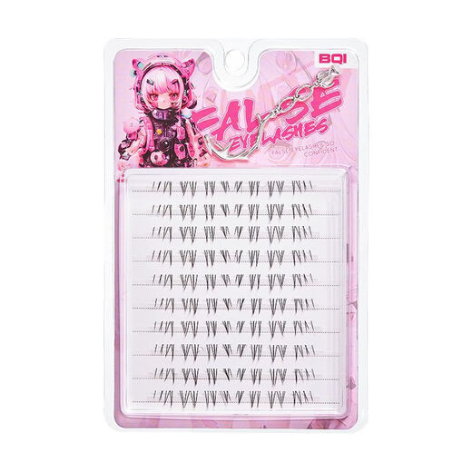 BQI segmented lower eyelashes single cluster pure desire comics online sense photogenic lower eyelashes 100 bundles/box