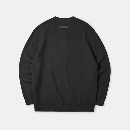 HLA Heilan House Knitted Sweater Men's Autumn 25 New Yixinzhiwei Series Henley Collar Sweater Men's Dark Green 9A S 165/84A Recommended 114~124Jin Jin is equal to 0.5 kg
