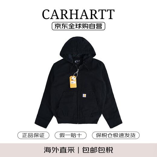 Carhartt Carhartt autumn and winter new warm classic retro casual fashion work jacket men's jacket 104050 black L
