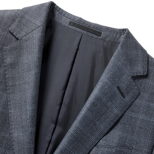 MAYORLORO PIANA pure sheep wool 150 count half wool lining blue suit men's top blue 180A (180/100A)