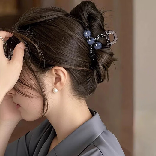 Chimera (CHIMERA) low-volume updo hair, high-end hair catcher, half-tied hair catcher, shark clip hair accessory, girl's birthday gift