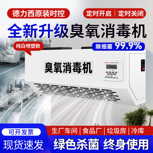 Fenrui wall-mounted Delixi time-controlled ozone sterilizer food factory garbage room cold storage ozone generator sterilization and deodorization upgraded spray model - ozone sterilizer 50g/H Delixi intelligent start and stop