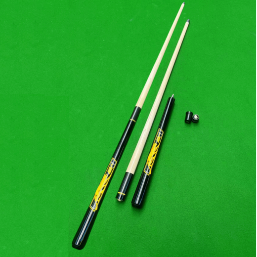Yueni Leopard 3142 Jaguar billiard cue three-in-one three-jump one-piece kick-off jump stick explosive cue black technology ash small steel cannon (rush jump one-piece) rod barrel set