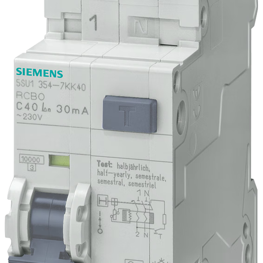 Siemens Leckageschutz; 5SU13547KK13; 5SU1354-7KK13;