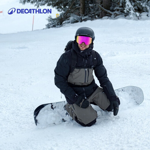 Decathlon waterproof professional ski suit SNB500 men's snowboard adult professional ski suit-5365831