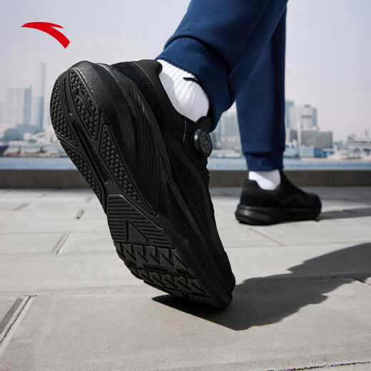 ANTA training shoes men's new commuter twist buckle lightweight walking shoes autumn shock-absorbing jogging rebound fitness shoes sports shoes