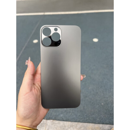 Suitable for Apple 13pm/13pro mobile phone back cover glass 13promax rear screen case large hole back cover glass green original quality (with tool glue) 13promax