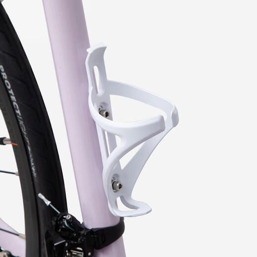 Decathlon Bicycle Water Bottle Rack Cycling Plastic Water Cup Rack Mountain Bike Water Bottle Rack Road Bike Cup Rack White