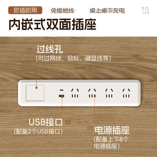 Shuxuan (SHUXUAN) conference table long table conference room office desk and chair combination simple training table long table negotiation office furniture