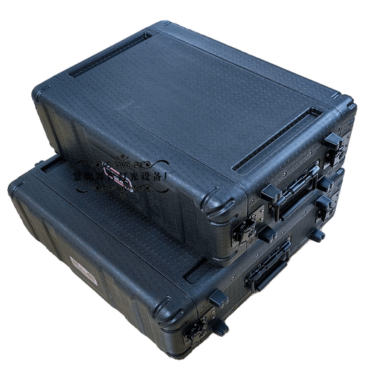 New PE carbon fiber flight case digital power amplifier shockproof cabinet 40CM2U3U4U6U ready stock Medium depth 40CM-6U comes standard with one net and one cotton (inner size width 50*height)