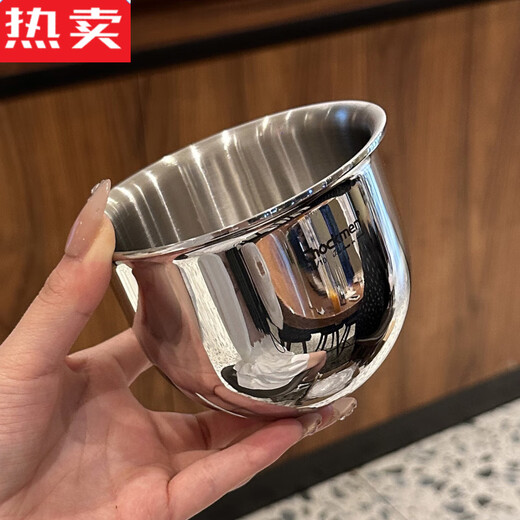 MZXM Japan imported quality boss lady's own use too thick 18-10 stainless steel garlic pounder thickened solid garlic 18/10 stainless steel garlic pounder 1 set