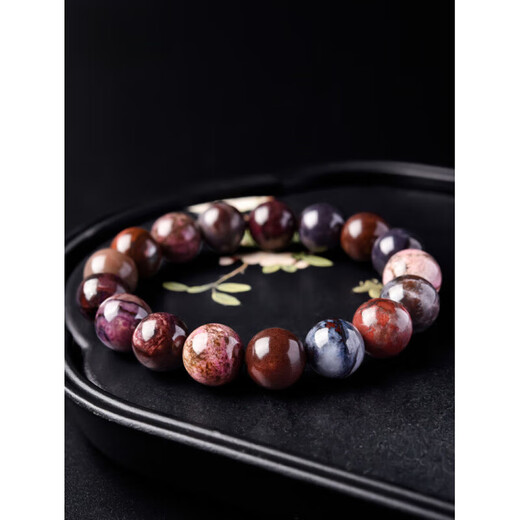 Zhou Runxi Natural Shuju Lai Bracelet 6-12mm Hua Shu Caishu Beads Loose Beads South African Old Mine and Old Oil Bracelet for Men and Women, Boutique Model, About 6.5mm