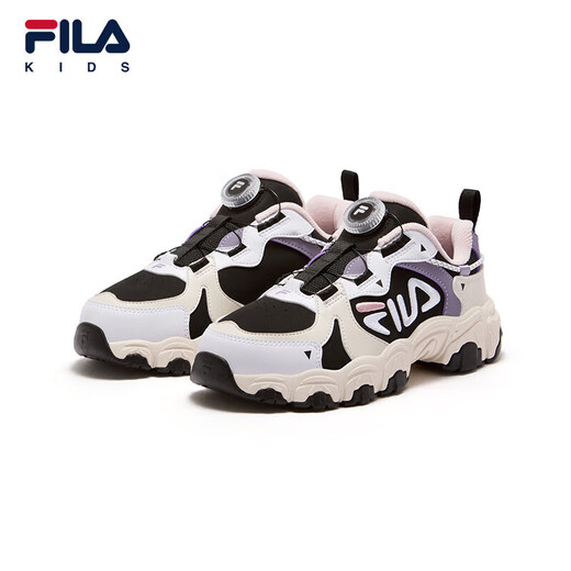 FILA children's shoes running shoes 2025 winter men's and women's middle and large children's sports shoes cat claws