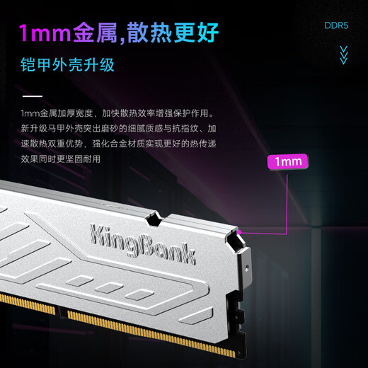 KINGBANK 32GB (16GBX2) set DDR5 6400 desktop memory Hynix M-die particles Yinjue C32 Deepseek hardware