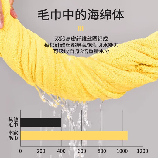 Qiaran Japanese Pet Absorbent Towel for Dogs and Cats Bathing Quick-Drying Bath Towel Large Golden Retriever Teddy Border Collie Drying Artifact Thickening Libei Purple 60*30cm (Suitable for Small Dogs/Small Cats)