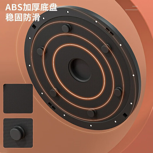 Wave speed ball semicircular balance ball core training home yoga ball Pilates fitness hemispheric yoga studio Bobbi ball whole body fat burning and shaping 58cm thread load bearing 300Jin Jin is equal to 0.5kg / free tension rope - light pink