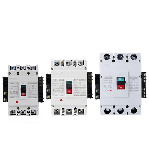 BAI MU GE TENGEN Tianzheng TGM1 switch circuit breaker 3340 with fire shunt release auxiliary contact signal 225A AC220VTGM1-630L/3340