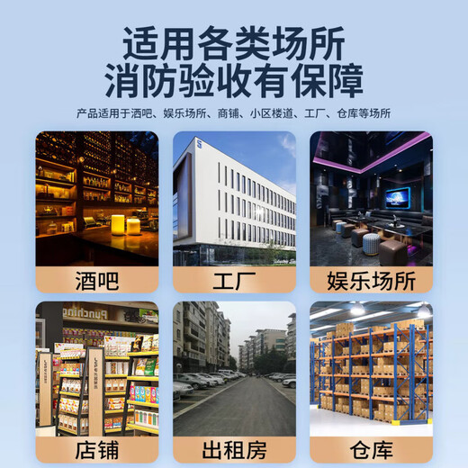 Bodyguard BODYGUARD Taihean fire linkage smoke alarm fire host explosion-proof flame detector factory warehouse 242-point wall-mounted fire host