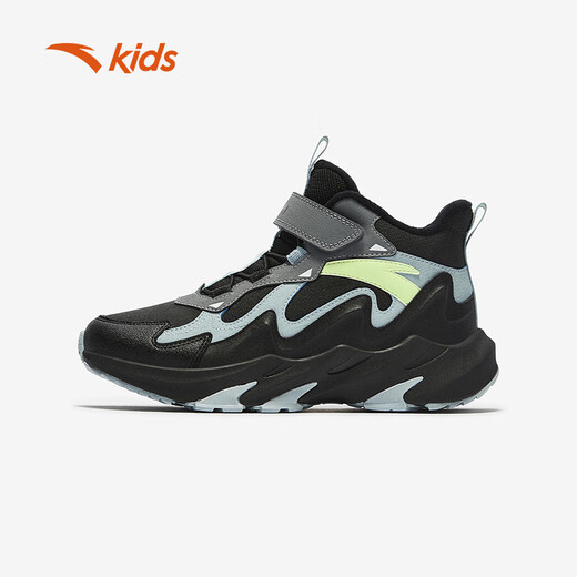 ANTA children's cotton shoes for men and women, outdoor velvet warm cotton shoes, mountain and river sports cotton shoes A12546904