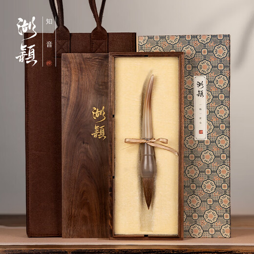 Huying high-end brush, high-end authentic wolf hair brush, special brush for calligraphy, high-end brush, Shanlian Hu brush, high-end brush, professional grade, bosom friend, single wolf hair