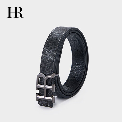 HR Helena Official Women's Belt Cowhide Automatic Buckle Belt Gift Box Casual Genuine Leather Women's Belt for Gifts Image Model Counter Gift Box SF Air 95cm