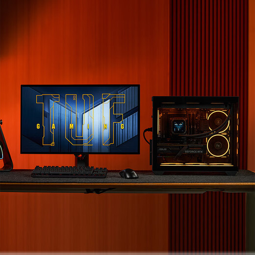 ASUS ROG family bucket 14600KF/RTX5060Ti RTX5070 computer host live broadcast e-sports Delta game design rendering desktop assembly complete machine DIY assembly machine with eight 230F+RTX5060Ti 16G