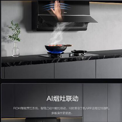 Boss' ultra-thin wall suction suction and exhaust range hood for household large suction first-level energy efficiency 20% [offline type] range hood 5009S