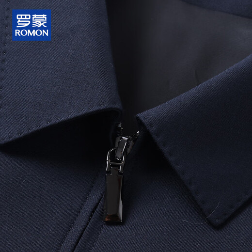 ROMON high-end imitation wool jacket for men in autumn and winter, light luxury cashmere and mulberry silk casual lapel jacket for men