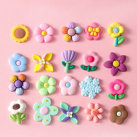 Cute cartoon stickers 3D three-dimensional stickers, thermos cup 3D doll three-dimensional resin patches, handmade diy charger phone case, multiple fun, twenty DIY cartoon three-dimensional silicone patches randomly sent with adhesive backing, no duplication