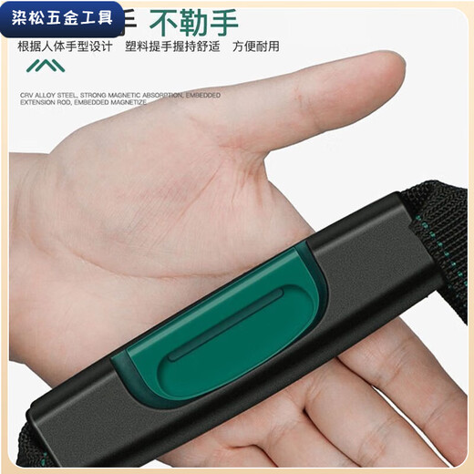 Vinoa special tool bag plumber construction electrician tool bag canvas bag wear-resistant and durable extra thick hardware tool bag 24-inch pull-rod flip tool bag