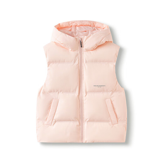 Balabala children's down vest girls boys down jacket top children's clothing 2025 winter clothing warm trend 208425101202