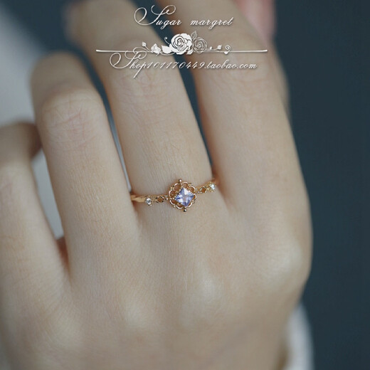 Evening Star Romance exquisite and small princess natural tanzanite sterling silver ring necklace earrings as shown in the picture a pair of earrings