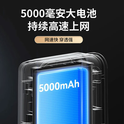 怀光长纵5G双频【高通wifi模组】随身wifi6免插卡便携式车载热点无线网卡移动路由器户外直播神器2025款 5G双模双频 高配版（高通WIFI6）+NFC功能