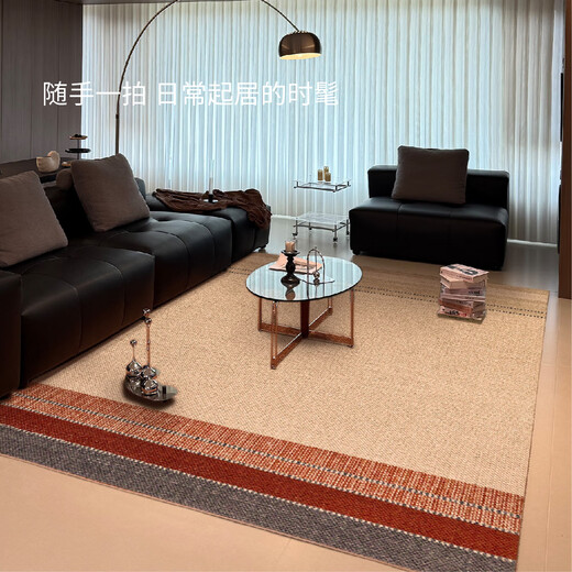 Saipos Machu Picchu imported wool carpet living room antique style sofa coffee table mat light luxury style high-end bedroom 2X3M