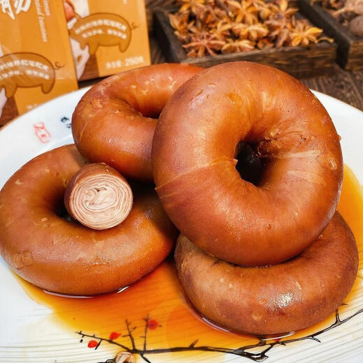 Fresh half-cooked Internet celebrity pig intestines, small intestine powder, bitter intestines, duodenum, small intestines, head sleeve intestines, no-wash commercial, rush buy, fresh semi-cooked intestines, 2Jin Jin equals 0.5kg, delivery package