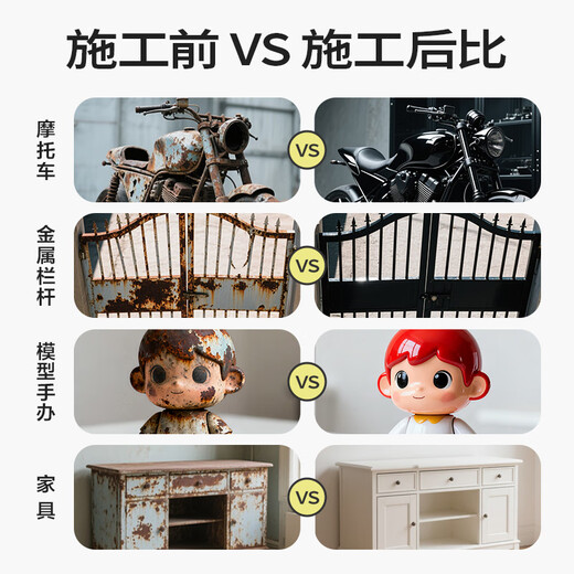 Carpoly ordinary self-spray hand spray paint industrial anti-corrosion paint metal anti-rust paint scratch repair automatic spray paint 450ml silver 1