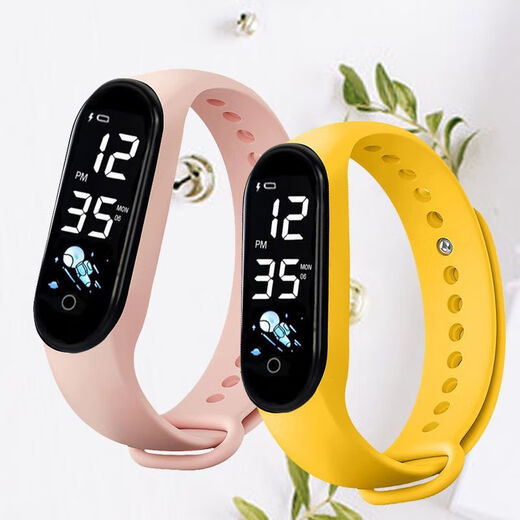 BAGDON new astronaut electronic watch luminous casual bracelet student universal model royal blue astronaut waterproof + time and date watch