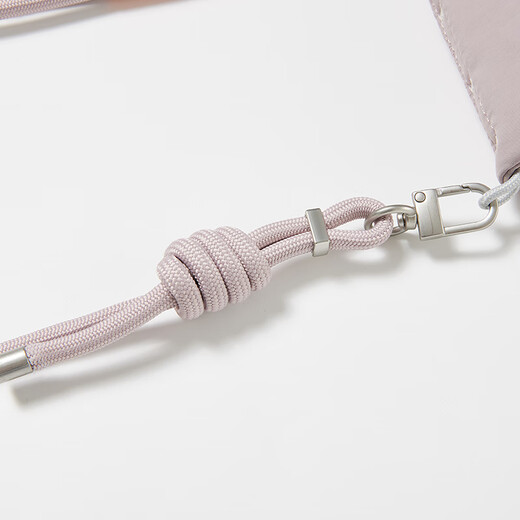 SANWA SUPPLY mobile phone bag women's one-shoulder cross-body mini bag vertical dual machine storage portable outdoor sports bag light cherry blossom powder