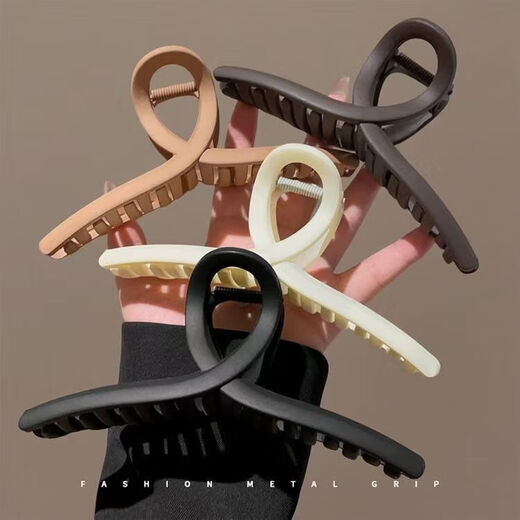 Shark Clip Hair Clip Hair Clip for Women Korean Style Elegant Shark Clip Hair Clip Headwear Classic Shark Clip 1 (Random Color)