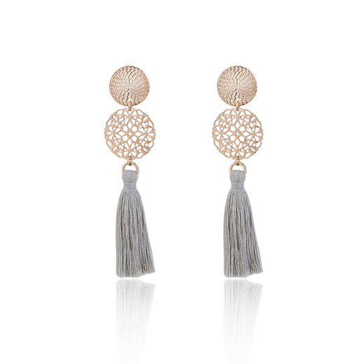 AJIDOU Ajidou earrings, the same style in offline malls, new Chinese style tassel pendant earrings, Chinese Valentine's Day niche high-end feel
