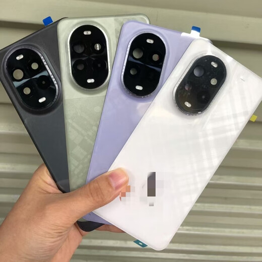 Second-hand disassembled original disassembled back cover glass nova13pro battery cover shell rear shell nova13 back cover Xingyao black 99 new