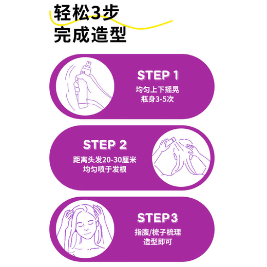 Watsons MY PARTY GAL Volumizing/Moisturizing Curl Elastin Naturally Volumizing and Curly No-Rinse Fluffy Dry Hair Spray Set 85ml 2 boxes