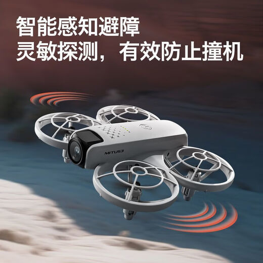 4DRC handheld drone Neo high-definition professional aerial photography mini small entry-level intelligent aircraft for children 4.5-inch large screen-8K dual camera + intelligent obstacle avoidance + gesture photography 2 batteries recommended Comes with storage bag + vulnerable accessories Lifetime warranty