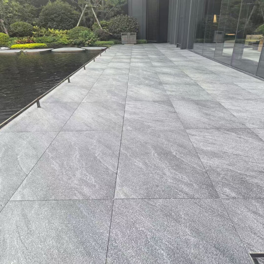 Xiangda imitation carreaux de pierre antidérapant des usurs de glissement de pavage de pierre écologique pavage en céramique quartz en brique de cour carreaux de sol xd12041 grain de bois de santal 598 * 1198 * 18