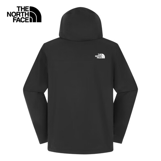 The North Face 3-in-1 Jacket Men's Elements Fleece Liner Outdoor Waterproof Warmth 25th Autumn New | 89YX W9O/Cosmic Black/Fire Gray XL /180