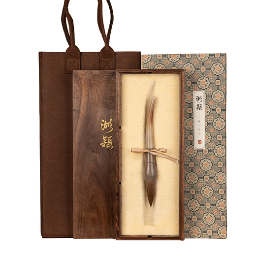 Huying high-end brush, high-end authentic wolf hair brush, special brush for calligraphy, high-end brush, Shanlian Hu brush, high-end brush, professional grade, bosom friend, single wolf hair