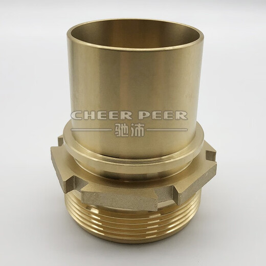 Desden Shiyunling En14420 Brass Bi-Towel Sail Shield Machine Двухповна пряжки медная головка DIN2817 Внешняя резьба Трубка 1-1/4 дюйма = DN32