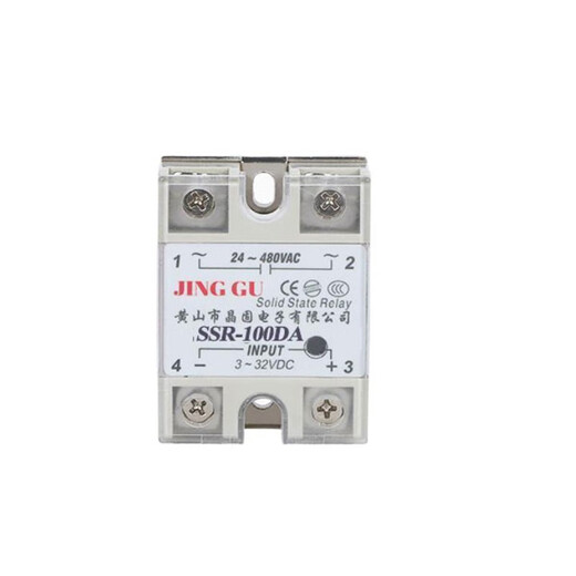 Jinggu Electronics single-phase Yangming solid state relay dimensions 62*45*23.5 SSR unit SSR-100DA 10 days