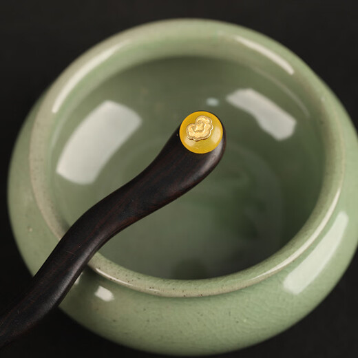 New Chinese style horse face skirt with ebony hairpin, antique style, retro style, handmade, suitable for daily wear, compact and comfortable